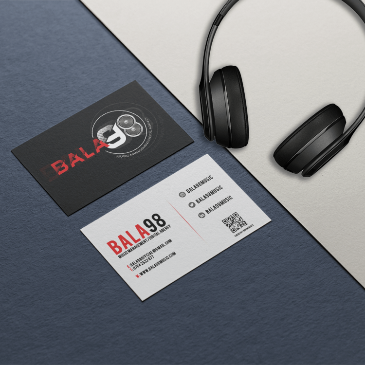 Bala98 Business Card Mockup